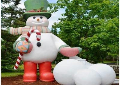 Snowman Sculpture Prop Artistic Contractors Inc. Custom Fabrication