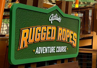 Rugged Ropes Sign Artistic Contractors Inc. Custom Fabrication